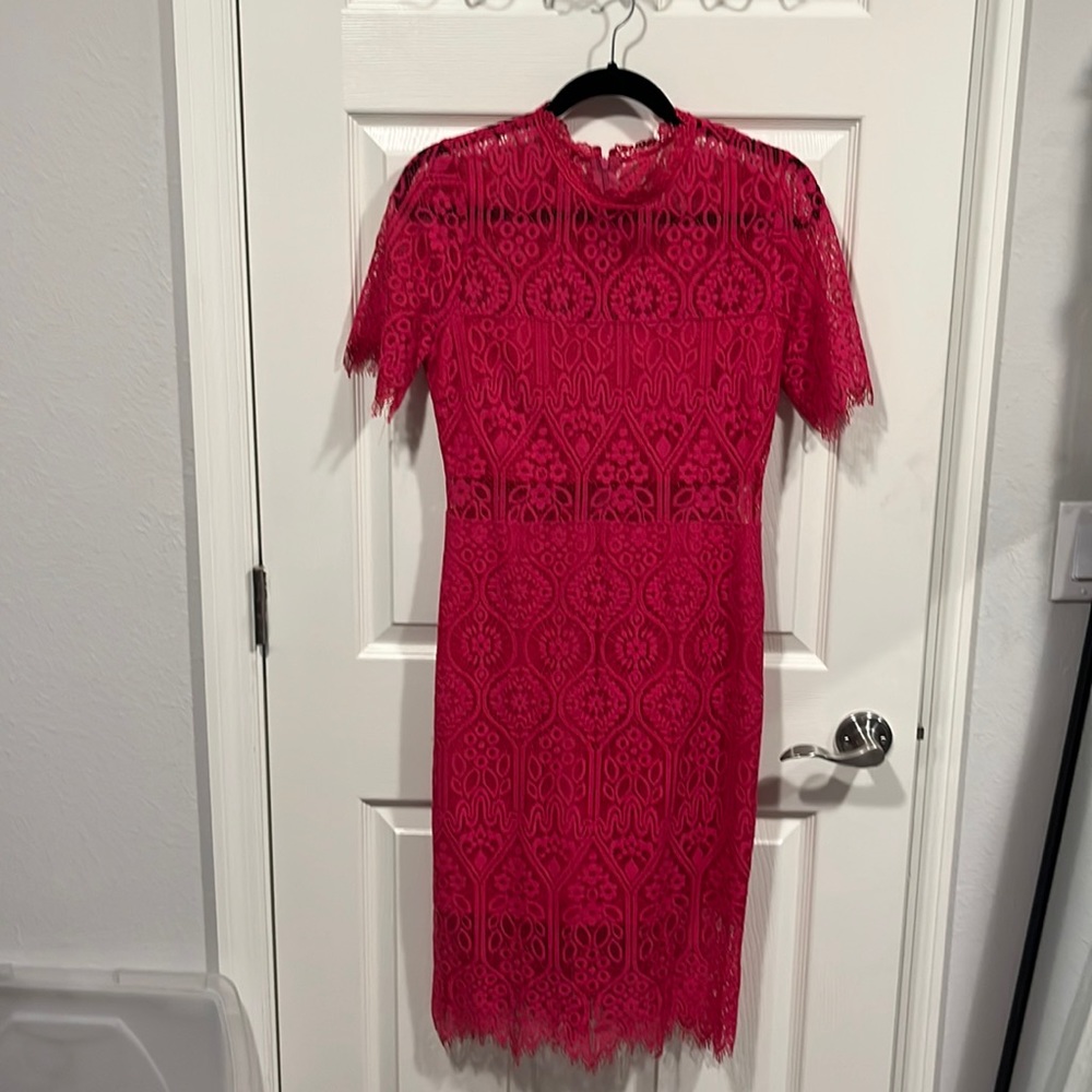 Hot pink lulus dress